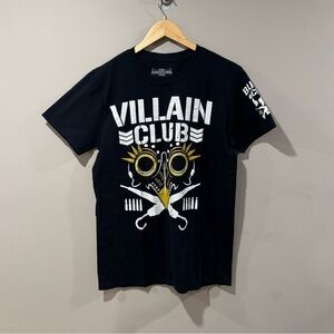 Villain Club Marty Scurll Pro Wrestling T-Shirt - Officially Licensed T-Shirt